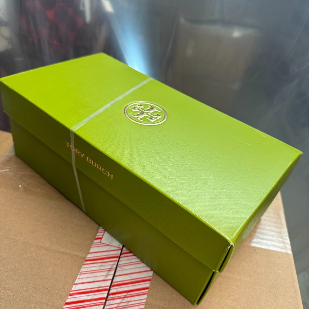 Tory Burch Ines Leather Sport Slide - Black - Picture 8 of 9